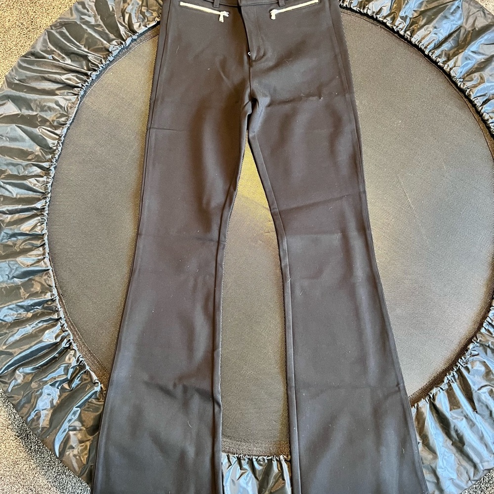 PAIGE Black Flare Pants